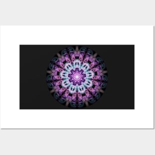 Cotton Candy Mandala Posters and Art